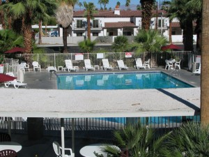 pool at Motel 6